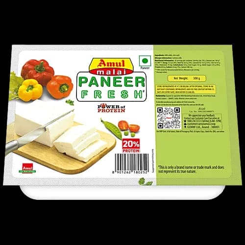 Amul Malai Paneer Cube 500g