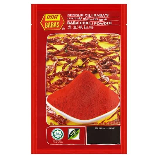 Babas Chilli Powder 125g