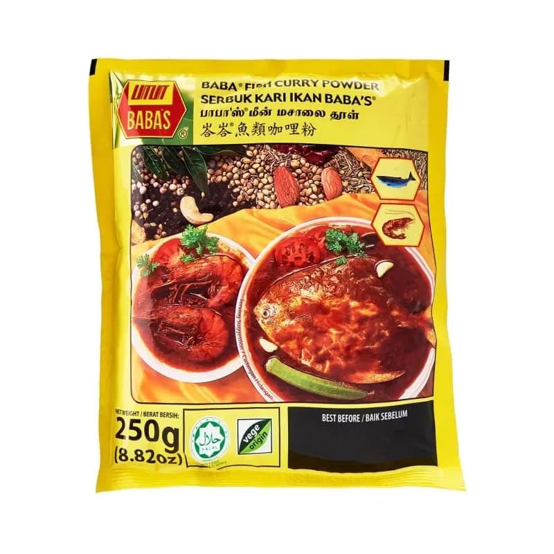 Babas Fish Curry Powder 250g