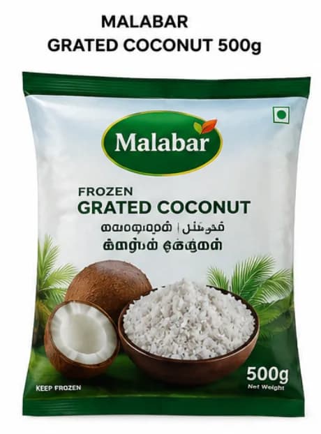Malabar Grated Coconut 500g